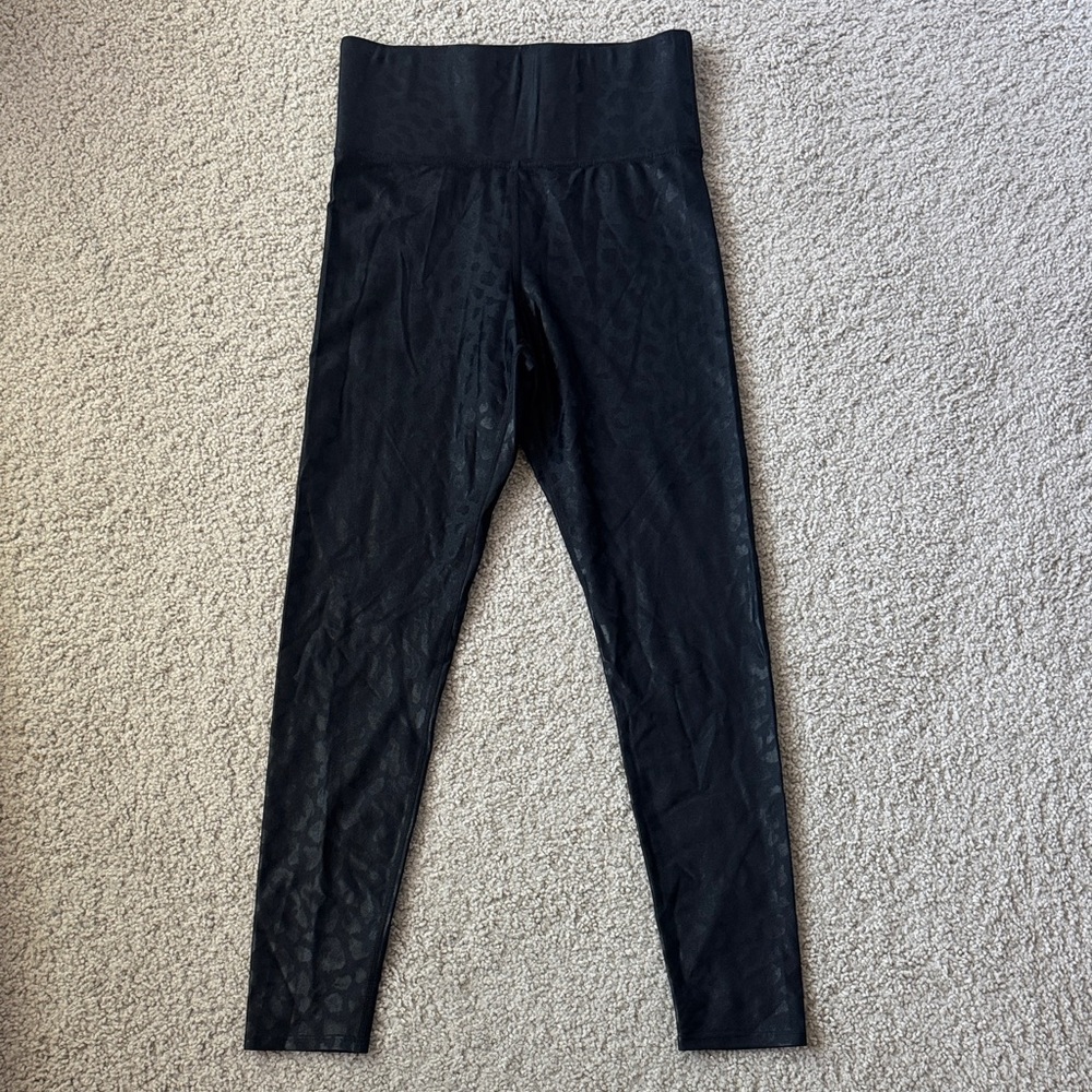 Carbon38 Regular Rise 7/8 Legging in Leopard Takara Shine Women’s Size S